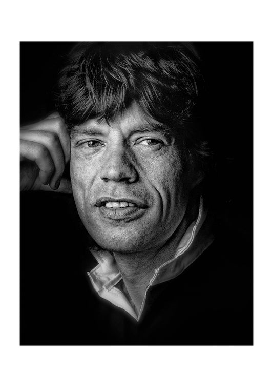 Mick Jagger – Black Portrait