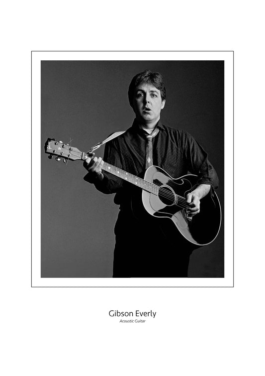 Paul McCartney with Gibson Everly