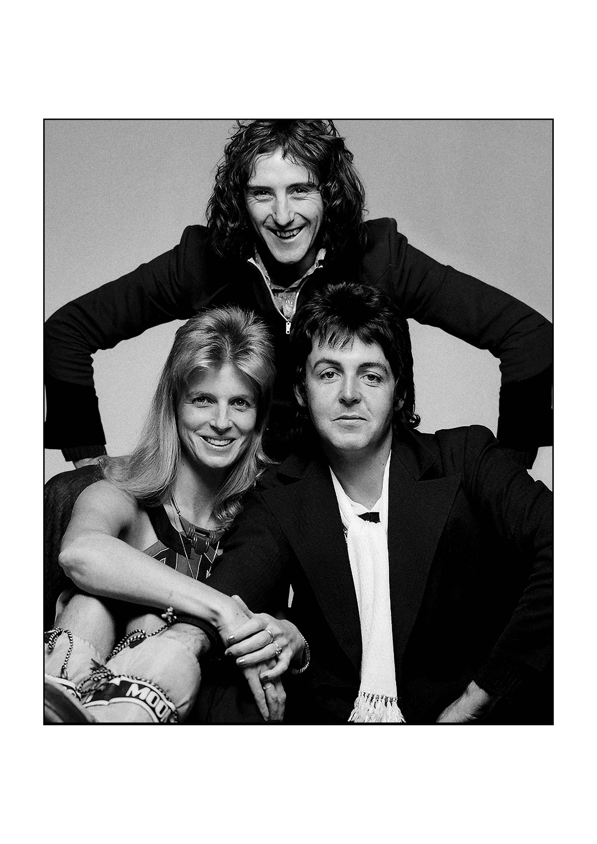 Paul & Linda McCartney with Denny Laine – Wings