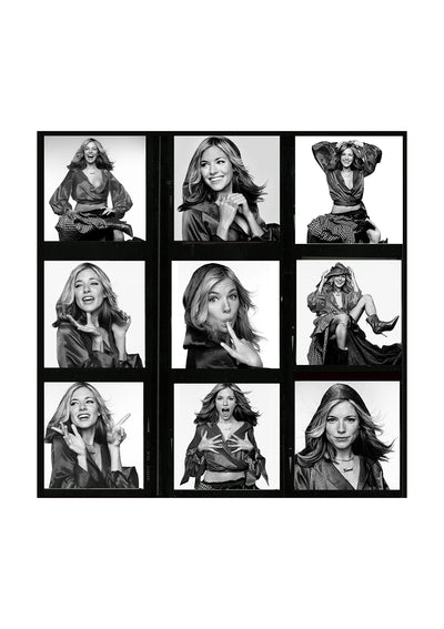 Sienna Miller Contact Sheet